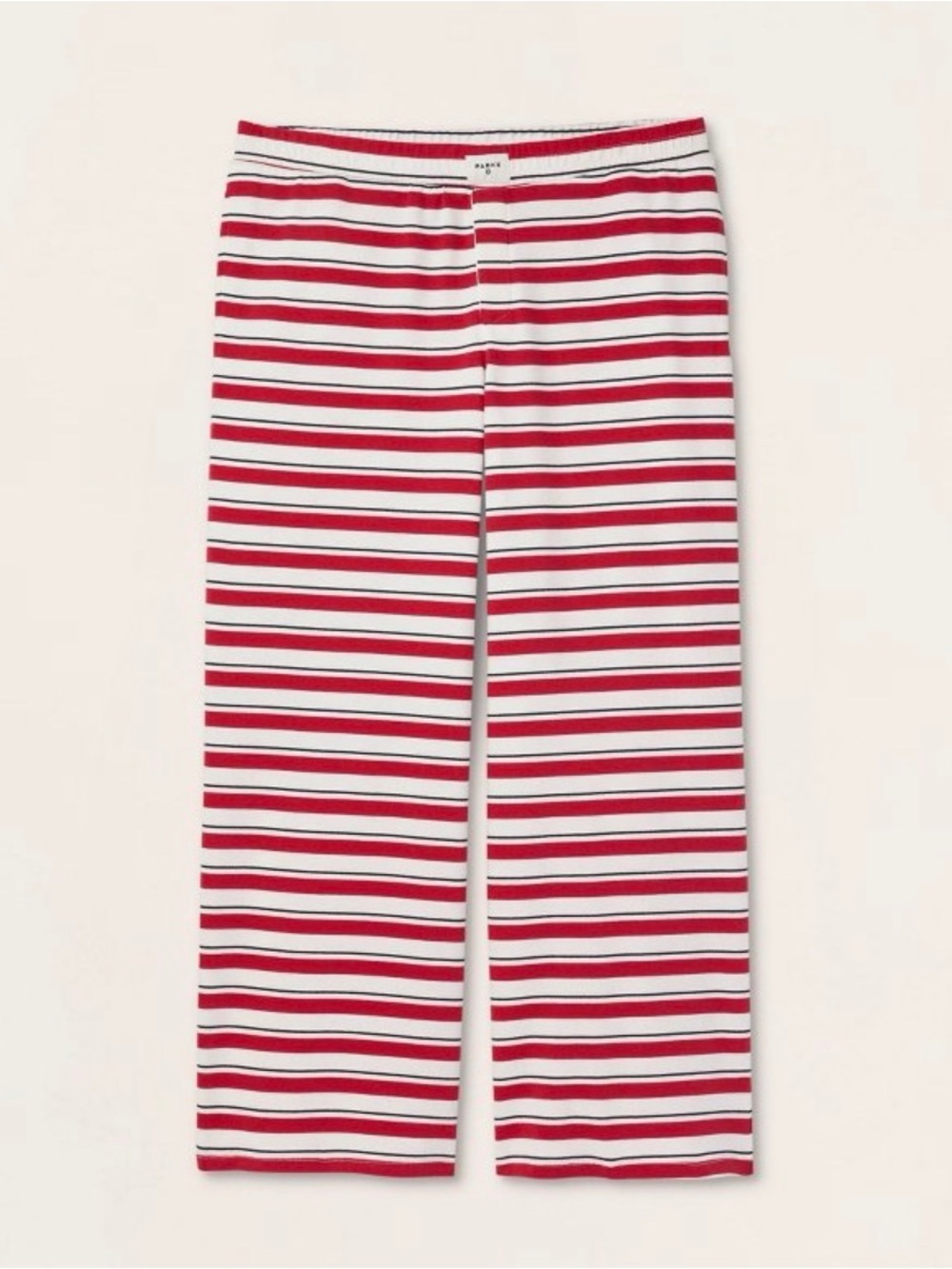 Parke x Target Red White Striped knit Pants